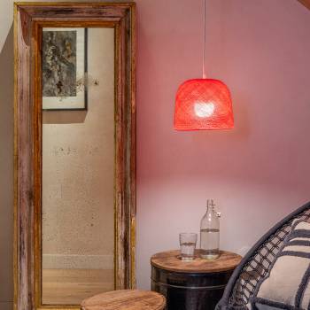 Cloche red - Lampshades cloche - La Case de Cousin Paul