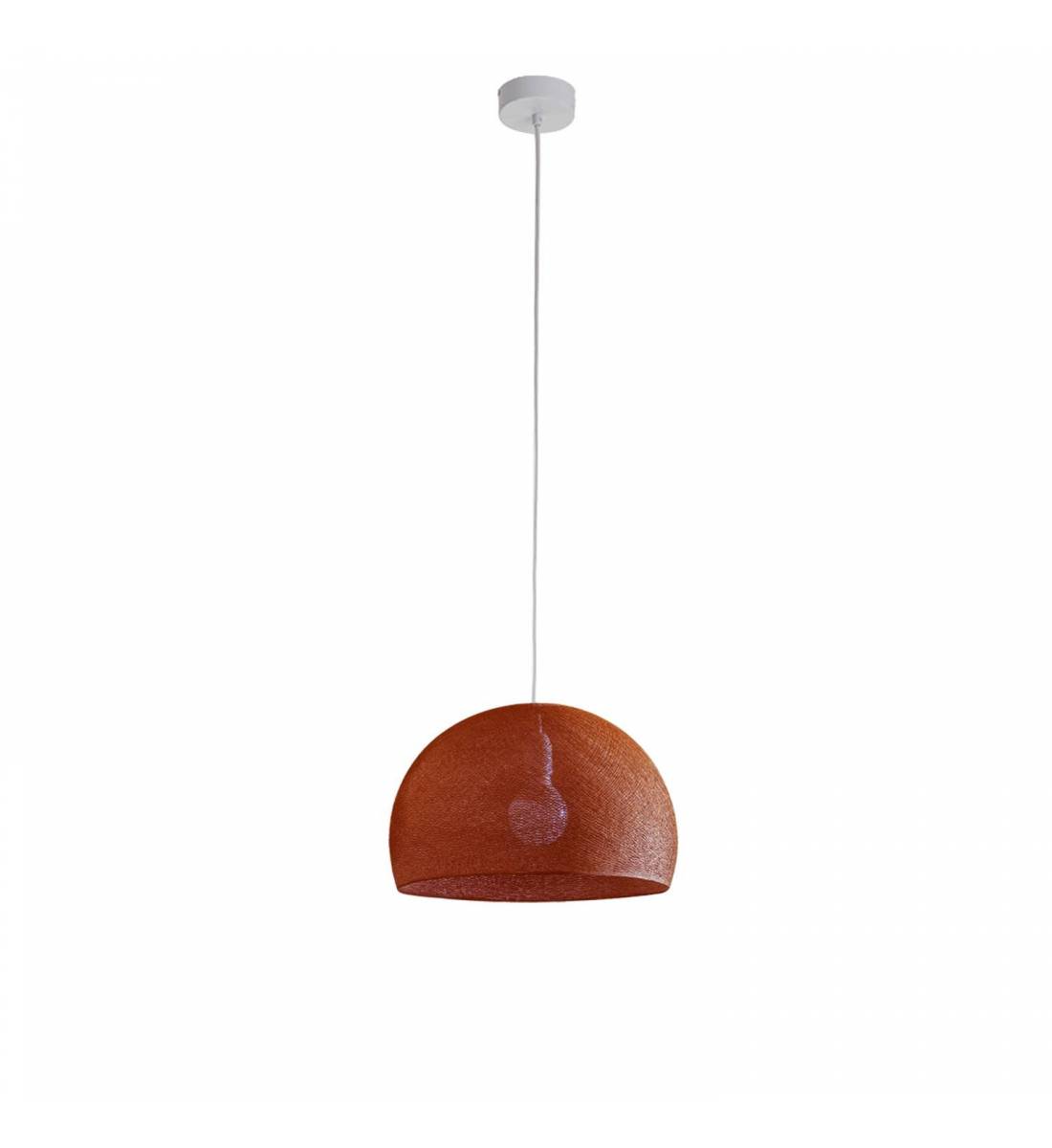 Simple havana 38 cupola - Single Pendant lamp - La Case de Cousin Paul