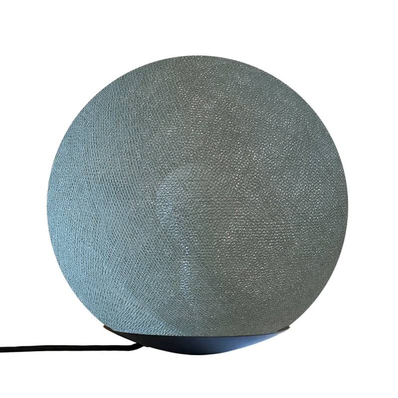 Tango, Magnetic table lamp with globe green grey 25cm - Table lamp - La Case de Cousin Paul