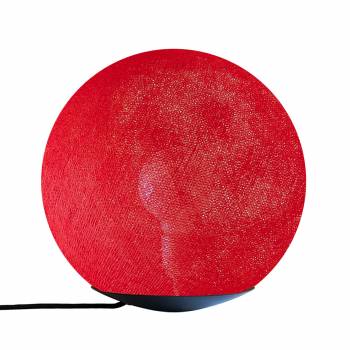 Tango, lampe à poser magnétique avec globe rouge 25cm - Lampe à poser - La Case de Cousin Paul