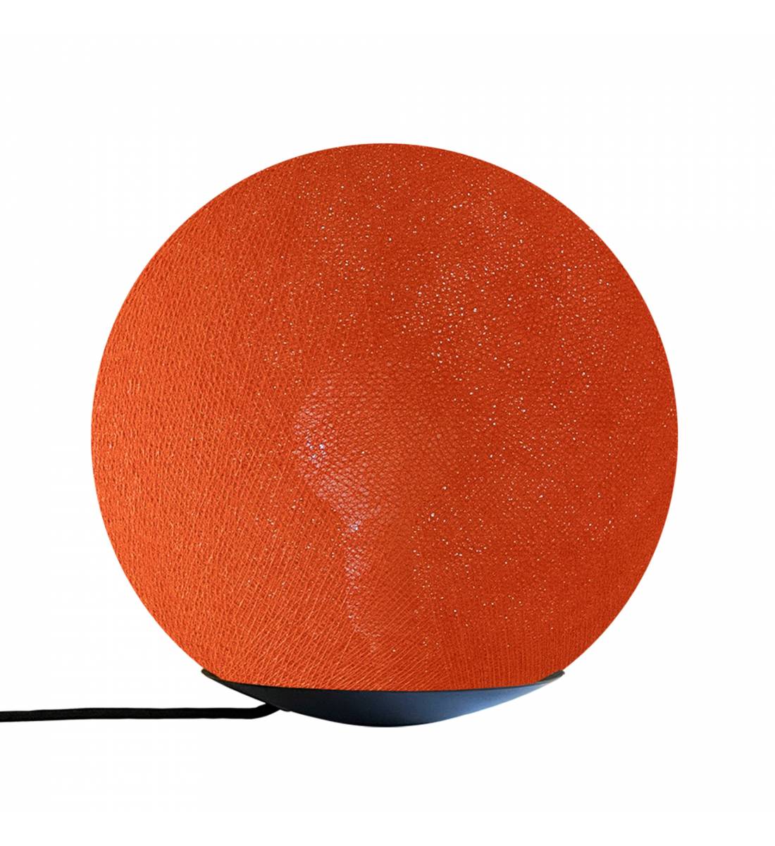 Tango, Magnetic table lamp with globe orange fifty 25cm - Table lamp - La Case de Cousin Paul