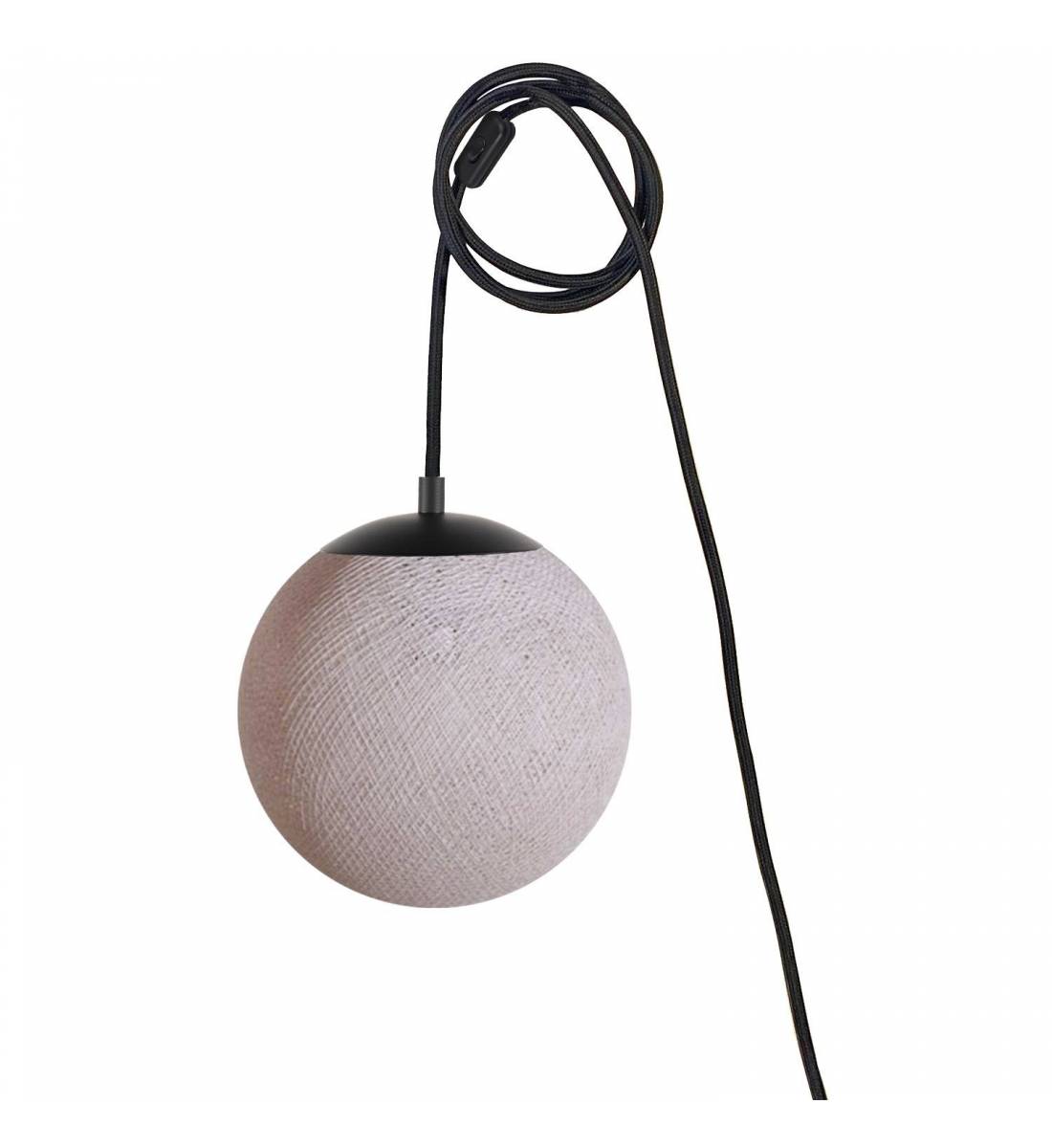 Mobile light APAPA - Linen - socket side switch - Mobile Light fixture - La Case de Cousin Paul