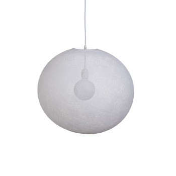 Globe Light XL White Ø 50cm - Refurbished - Refurbished - La Case de Cousin Paul