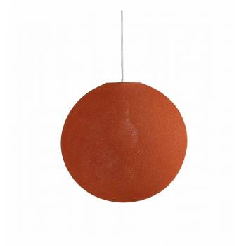 Globe Light XL Orange Fifty Ø 50cm - Refurbished - Refurbished - La Case de Cousin Paul
