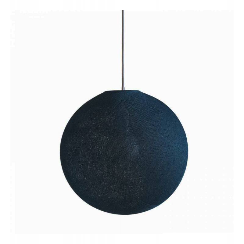 Ballampen Light XL Blauwe Olie Ø 50cm - Gerenoveerd - Gerenoveerd - La Case de Cousin Paul