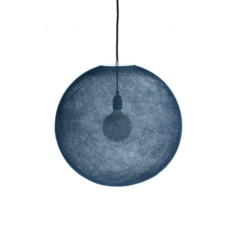 Globe Light XL Bleu Petrole Ø 50cm - Reconditionné - Les reconditionnés - La Case de Cousin Paul