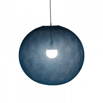 Globe Light XXL Bleu Petrole Ø 67cm - Reconditionné - Les reconditionnés - La Case de Cousin Paul