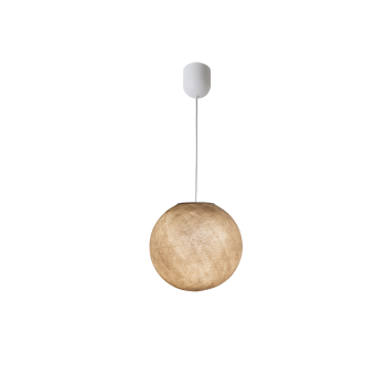 Simple sand S ball - Single Pendant lamp - La Case de Cousin Paul