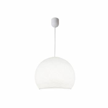 Simple white L cupola - Single Pendant lamp - La Case de Cousin Paul