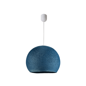 Simple duck blue L cupola - Single Pendant lamp - La Case de Cousin Paul