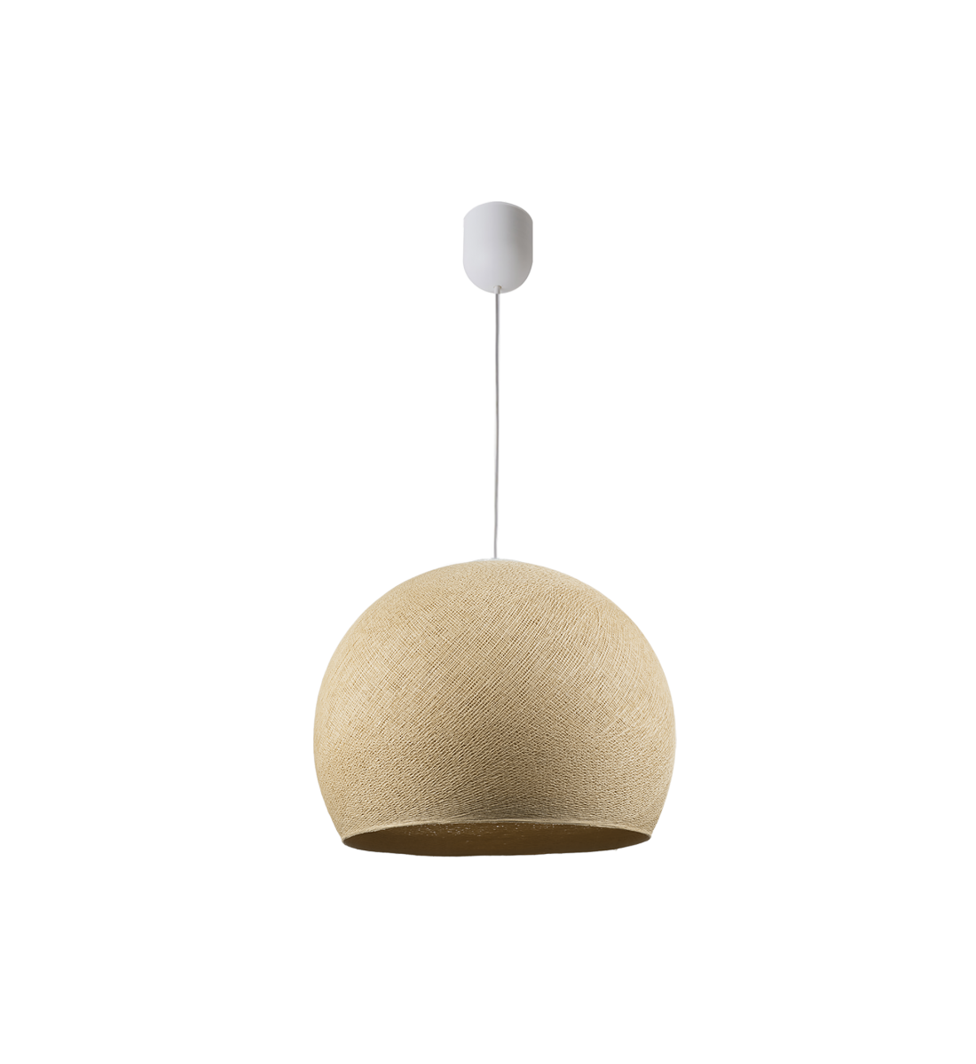 Simple sand L cupola - Single Pendant lamp - La Case de Cousin Paul