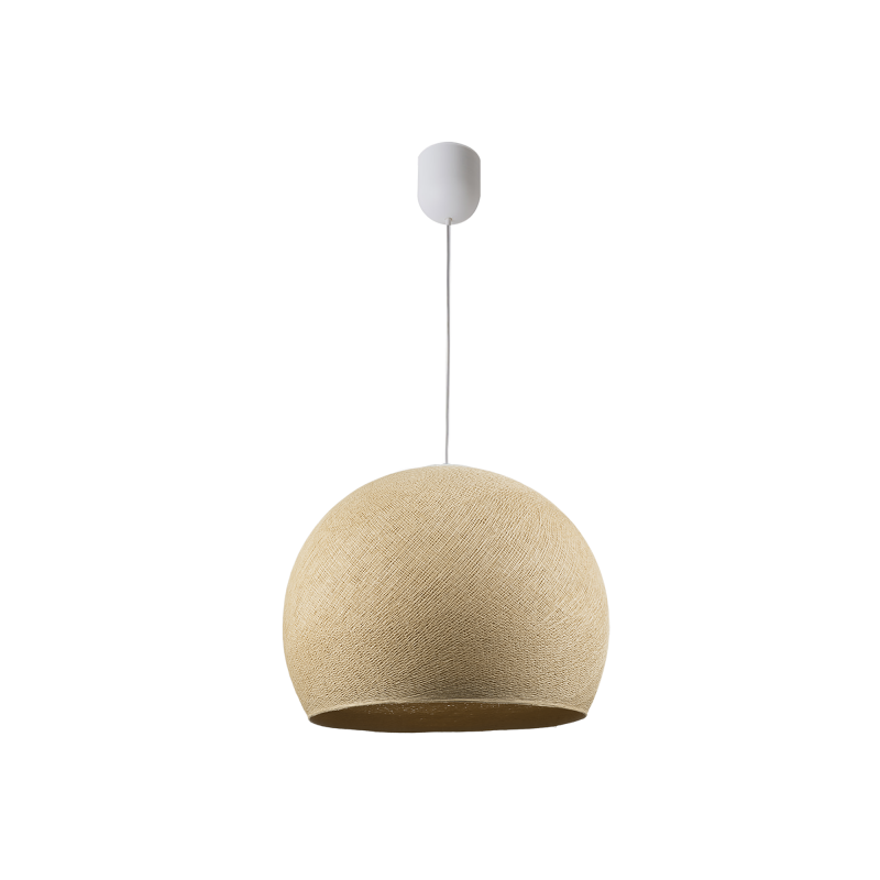 Simple sand L cupola - Single Pendant lamp - La Case de Cousin Paul