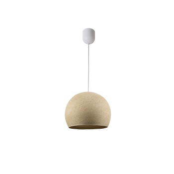 Simple sand S cupola - Single Pendant lamp - La Case de Cousin Paul