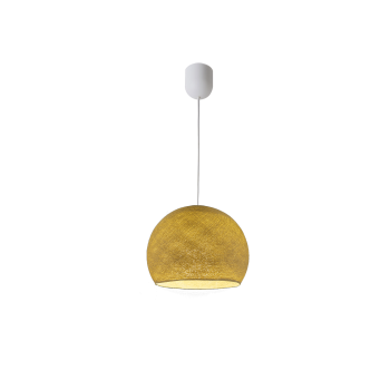 Simple mustard L cupola - Single Pendant lamp - La Case de Cousin Paul