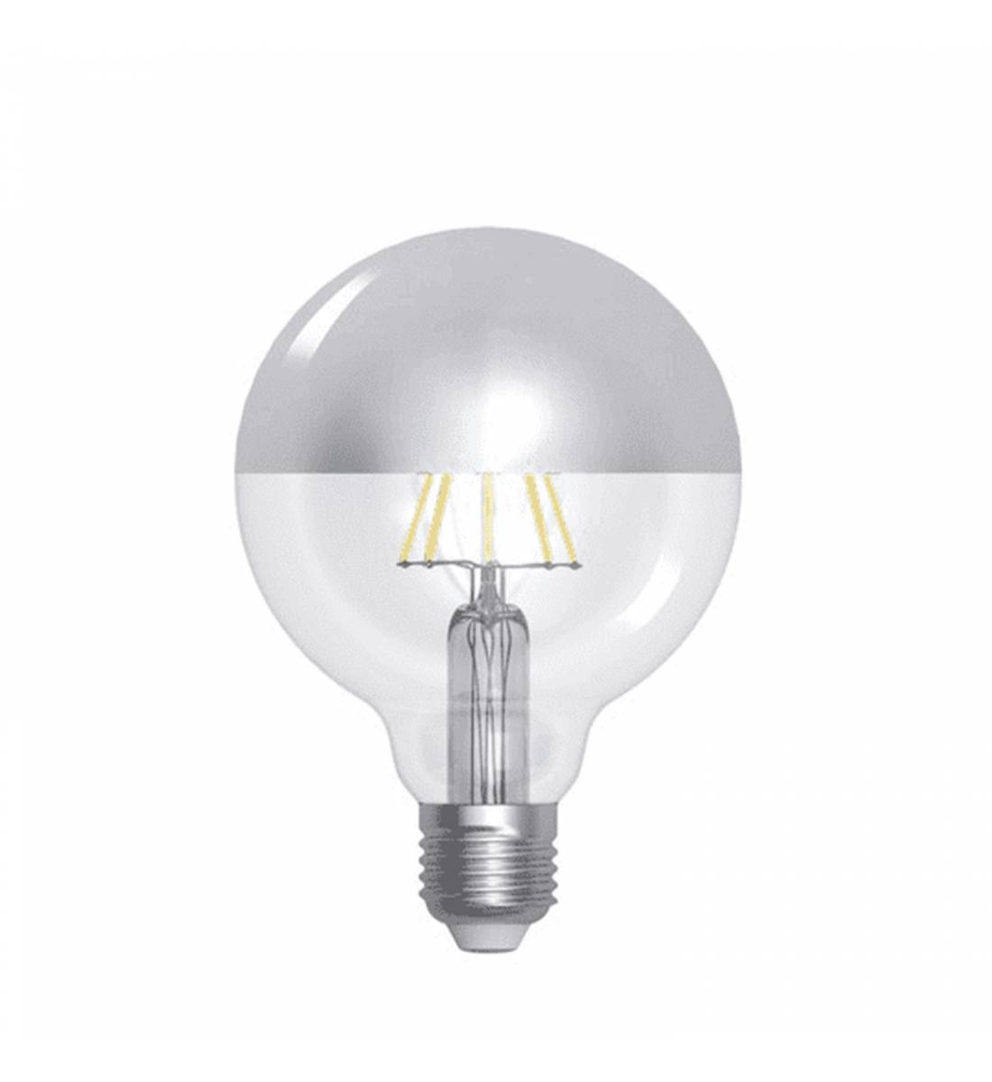 LED bulb E27 - silver cap - Ampoules - La Case de Cousin Paul