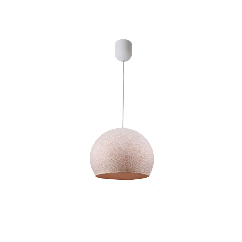 Simple sugared almond S cupola - Single Pendant lamp - La Case de Cousin Paul