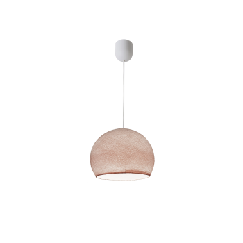 Simple sugared almond S cupola - Single Pendant lamp - La Case de Cousin Paul