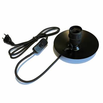 Tischlampe Tango magnetisch mit Globe Leinenfarben 25cm - Tischlampe - La Case de Cousin Paul