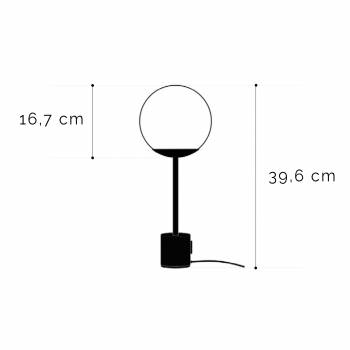 Lampe APAPA latón - ecru - Lámpara Apapa - La Case de Cousin Paul