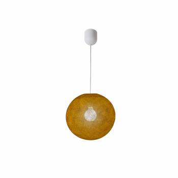 Suspension globe Light ø30cm Tabac - Suspension simple - La Case de Cousin Paul