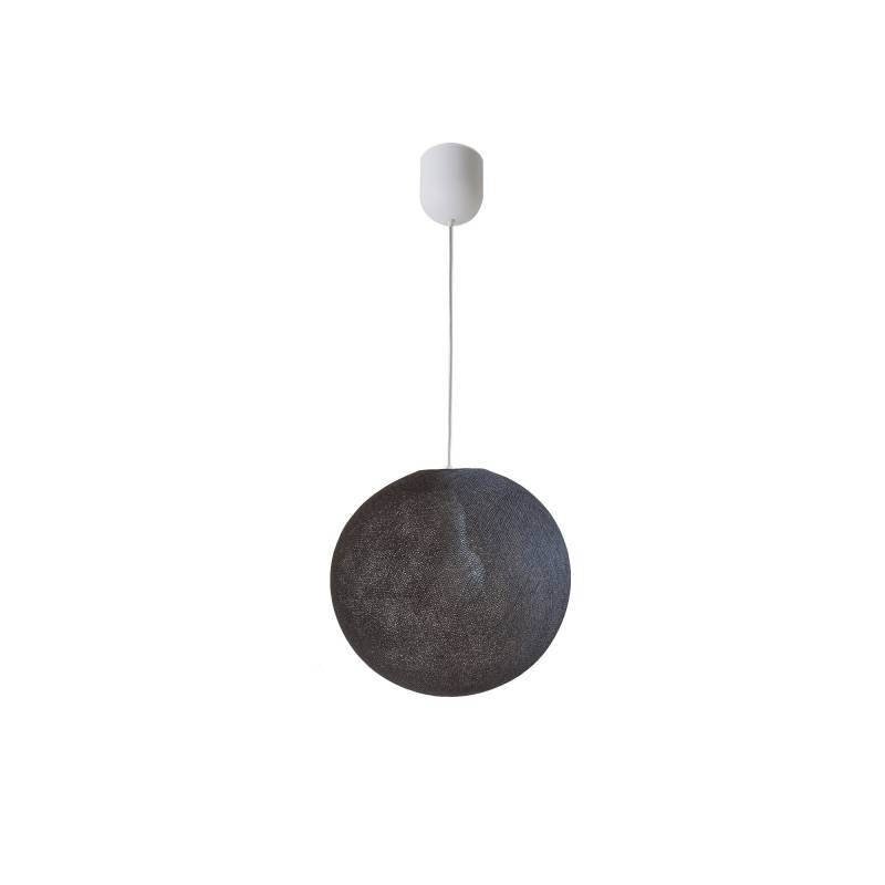 Globe Light Hanglamp ø30cm Antraciet - Enkelvoudig ophangsysteem - La Case de Cousin Paul