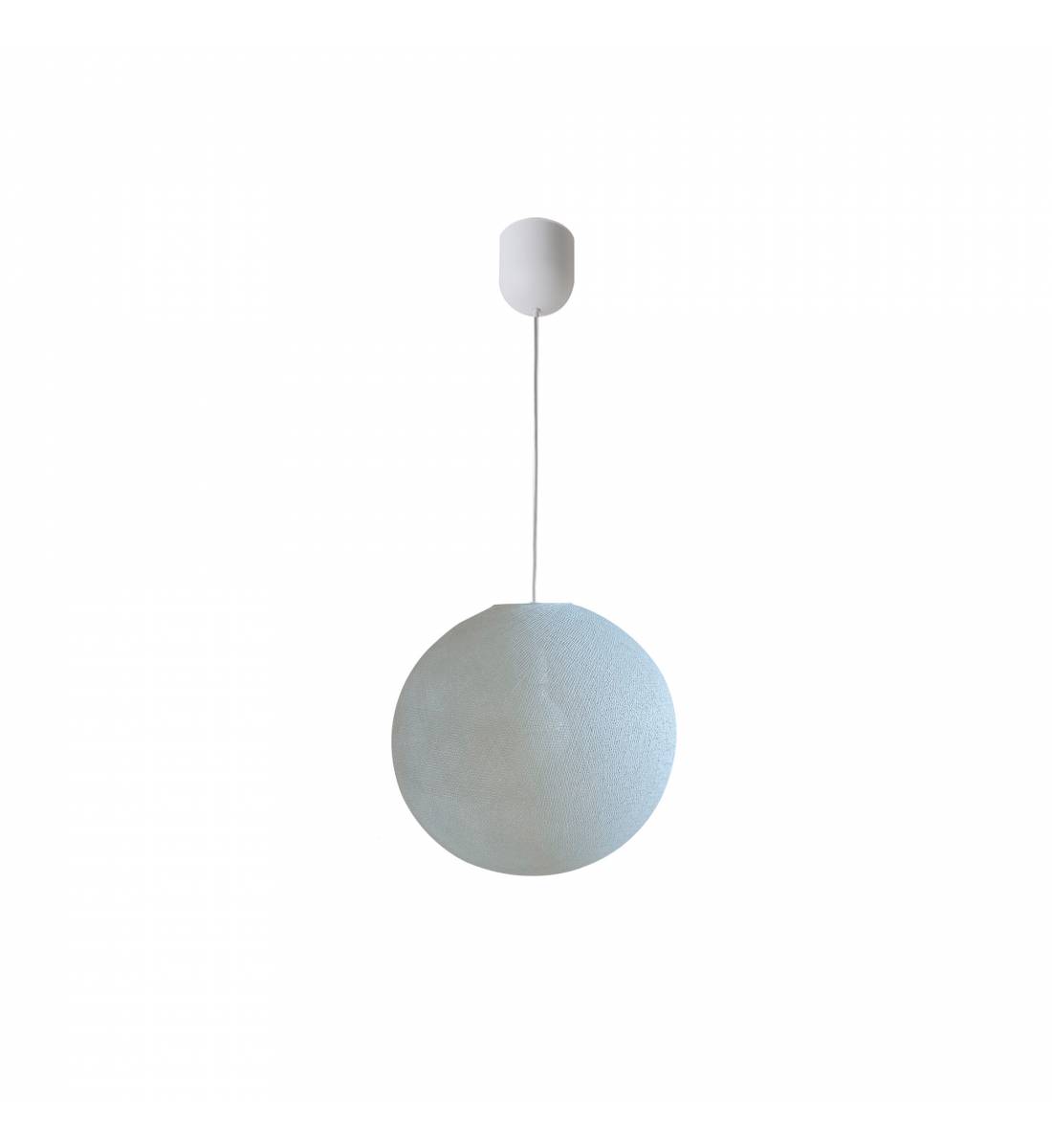 Globe Light Pendant ø30cm Azur - Single Pendant lamp - La Case de Cousin Paul