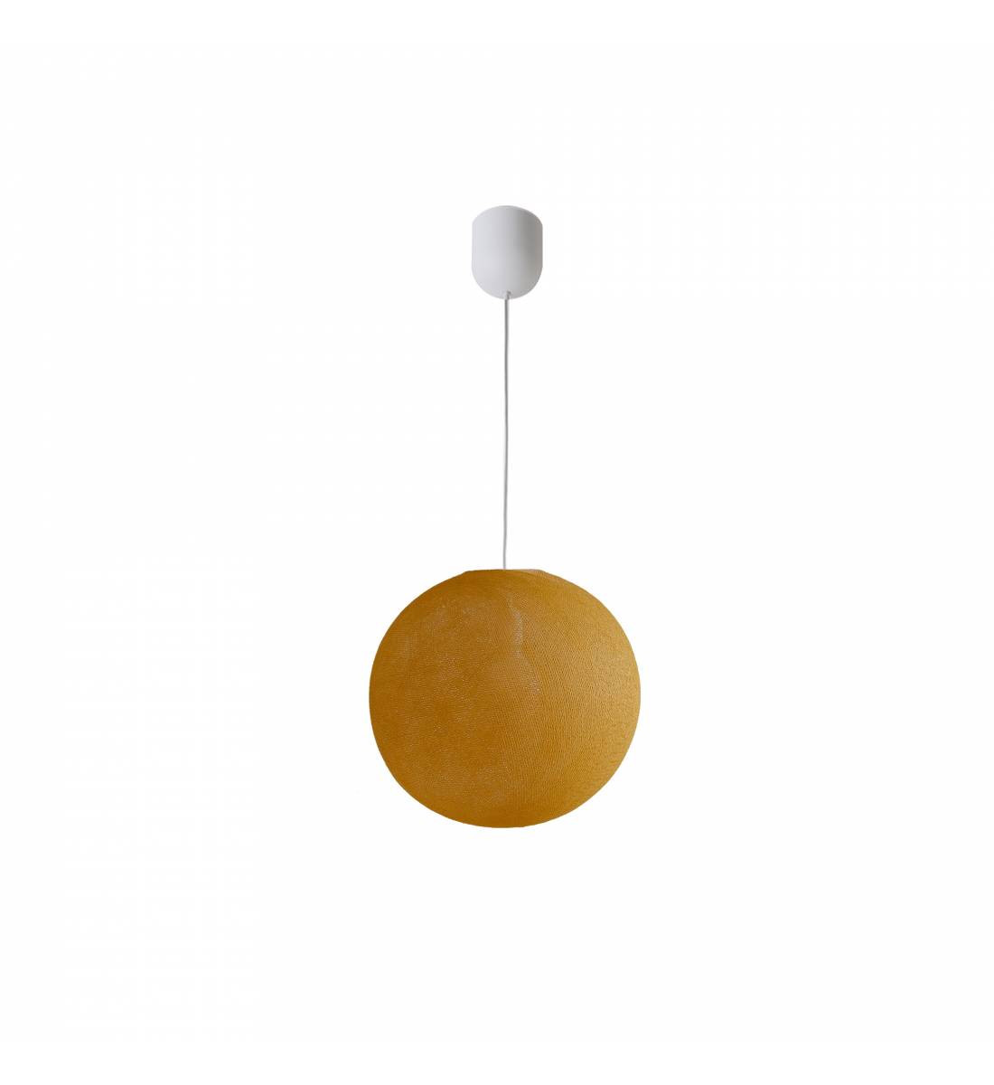 Globe Light Pendant ø30cm Camel - Single Pendant lamp - La Case de Cousin Paul