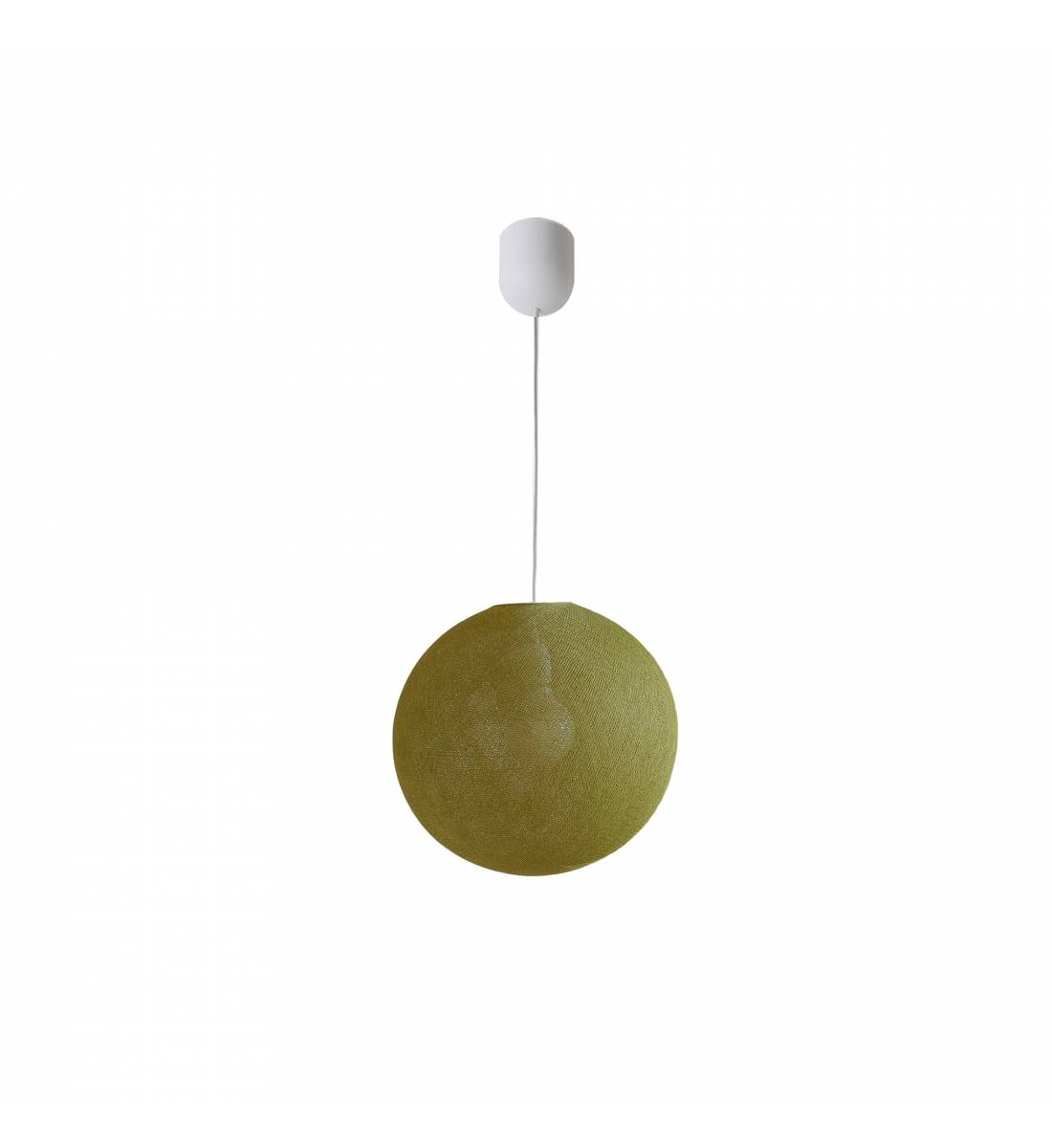 Globe Light Pendant ø30cm Khaki - Single Pendant lamp - La Case de Cousin Paul