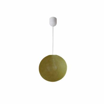 Globe Light Hanglamp ø30cm Kaki - Enkelvoudig ophangsysteem - La Case de Cousin Paul