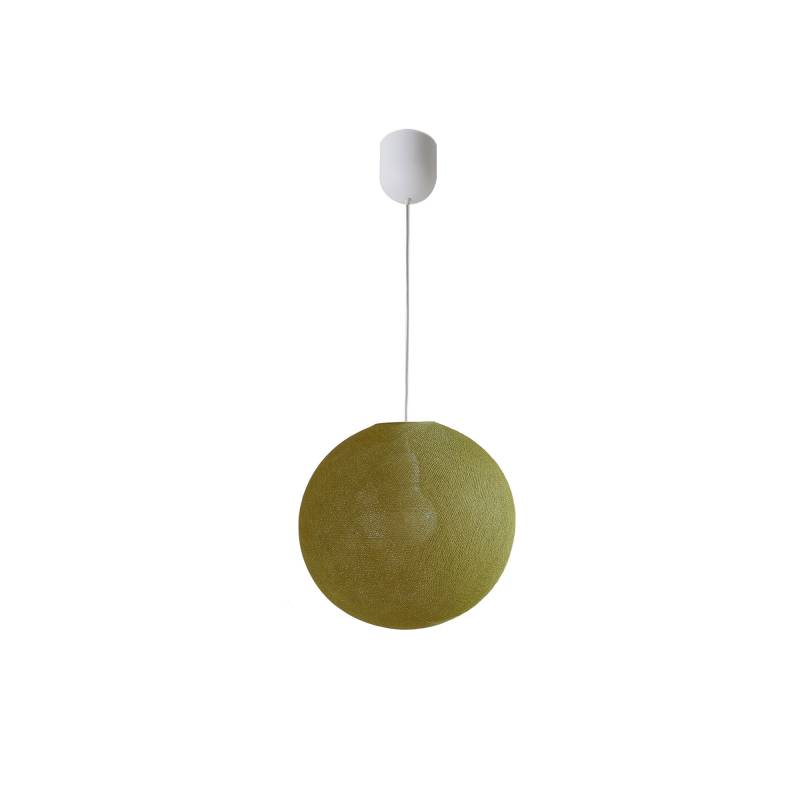 Suspension globe Light ø30cm Kaki - Suspension simple - La Case de Cousin Paul