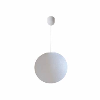 Globe Light Pendant ø36cm White - Single Pendant lamp - La Case de Cousin Paul