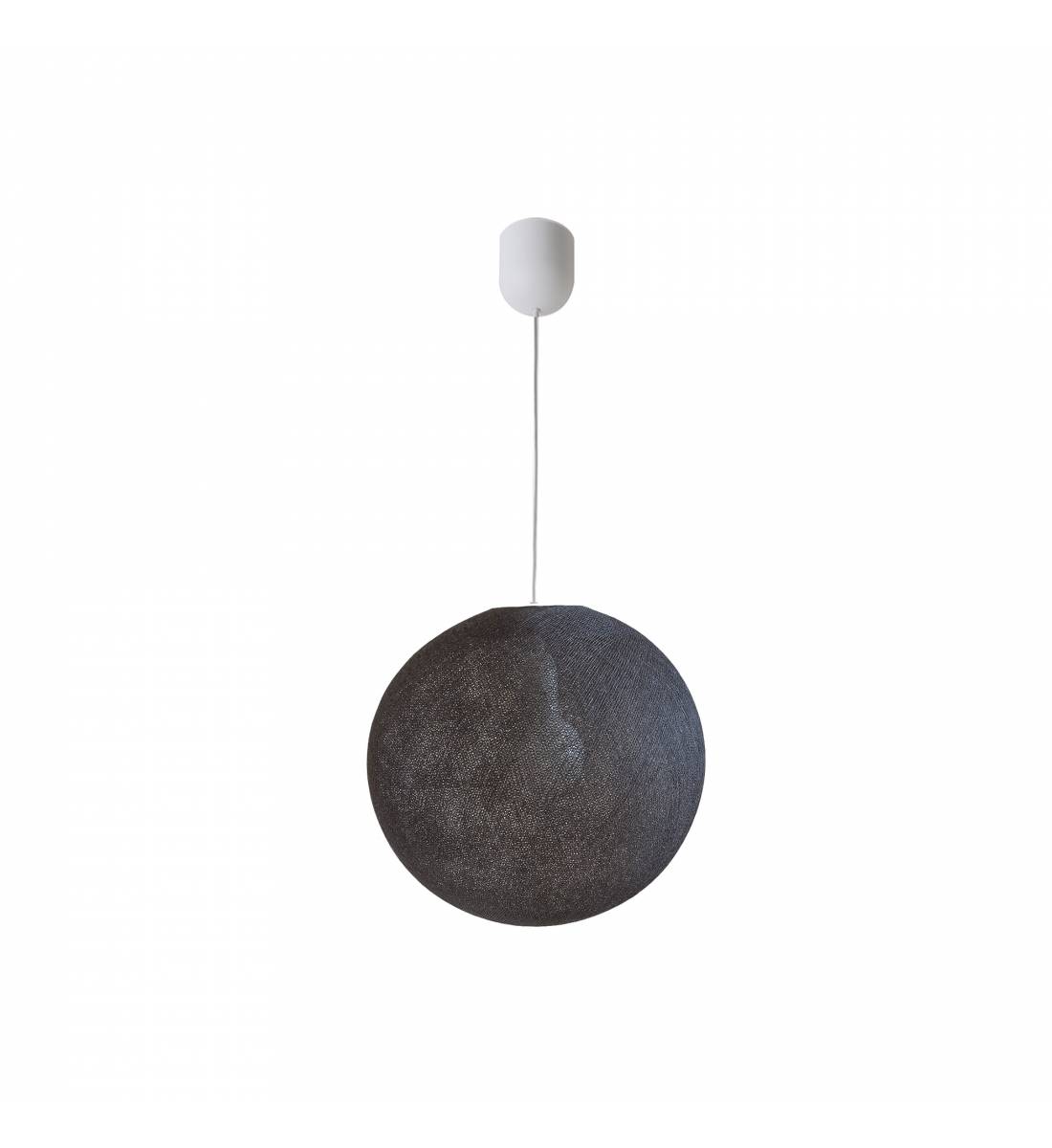 Globe Light Pendant ø36cm anthracite - Single Pendant lamp - La Case de Cousin Paul