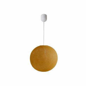 Globe Light Pendant ø36cm camel - Single Pendant lamp - La Case de Cousin Paul