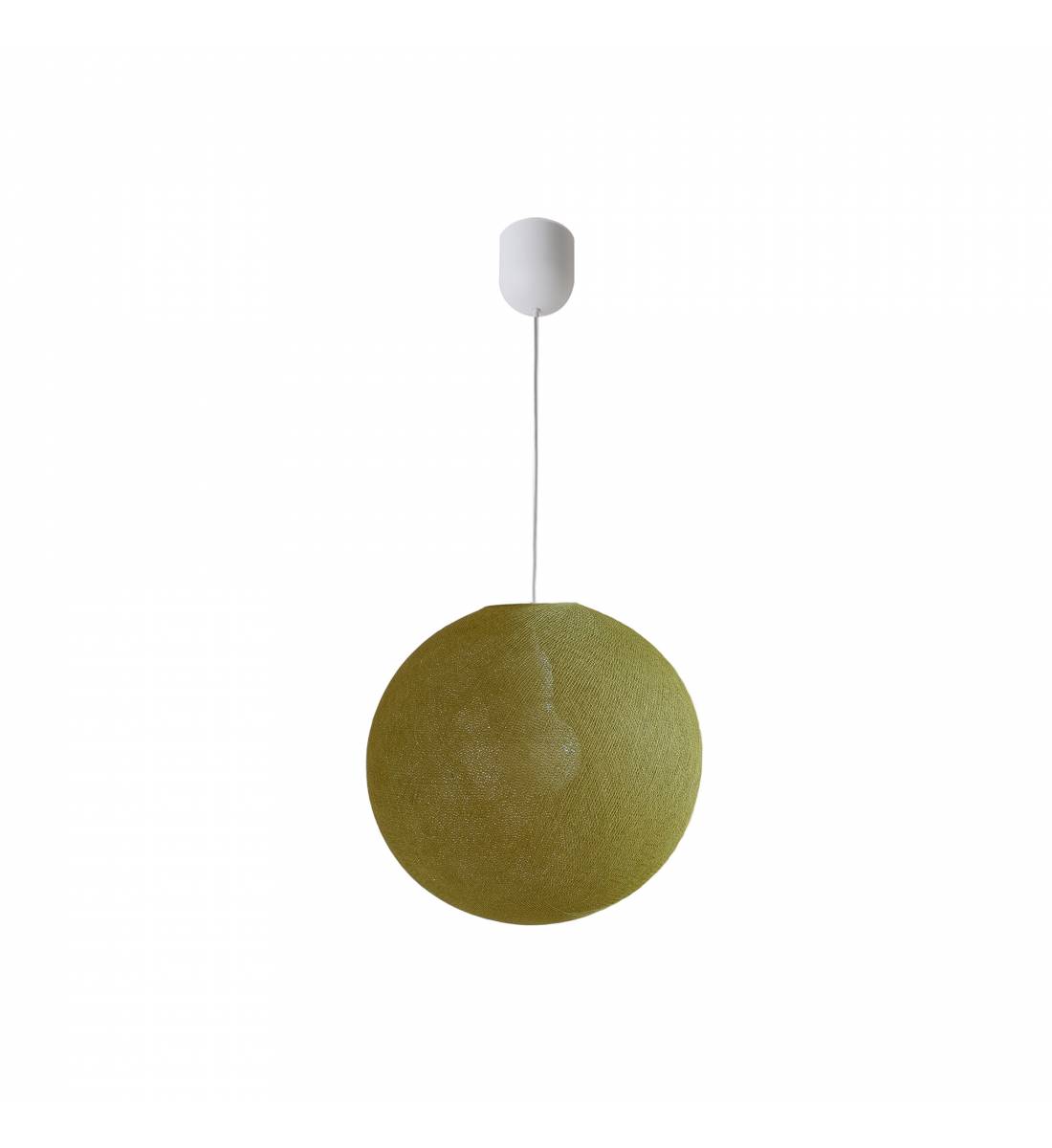 Globe Light Pendant ø36cm khaki - Single Pendant lamp - La Case de Cousin Paul