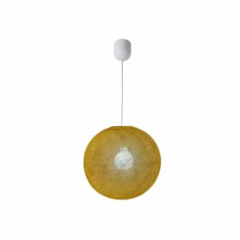 Globe Light Hanglamp ø36cm mosterd - Enkelvoudig ophangsysteem - La Case de Cousin Paul