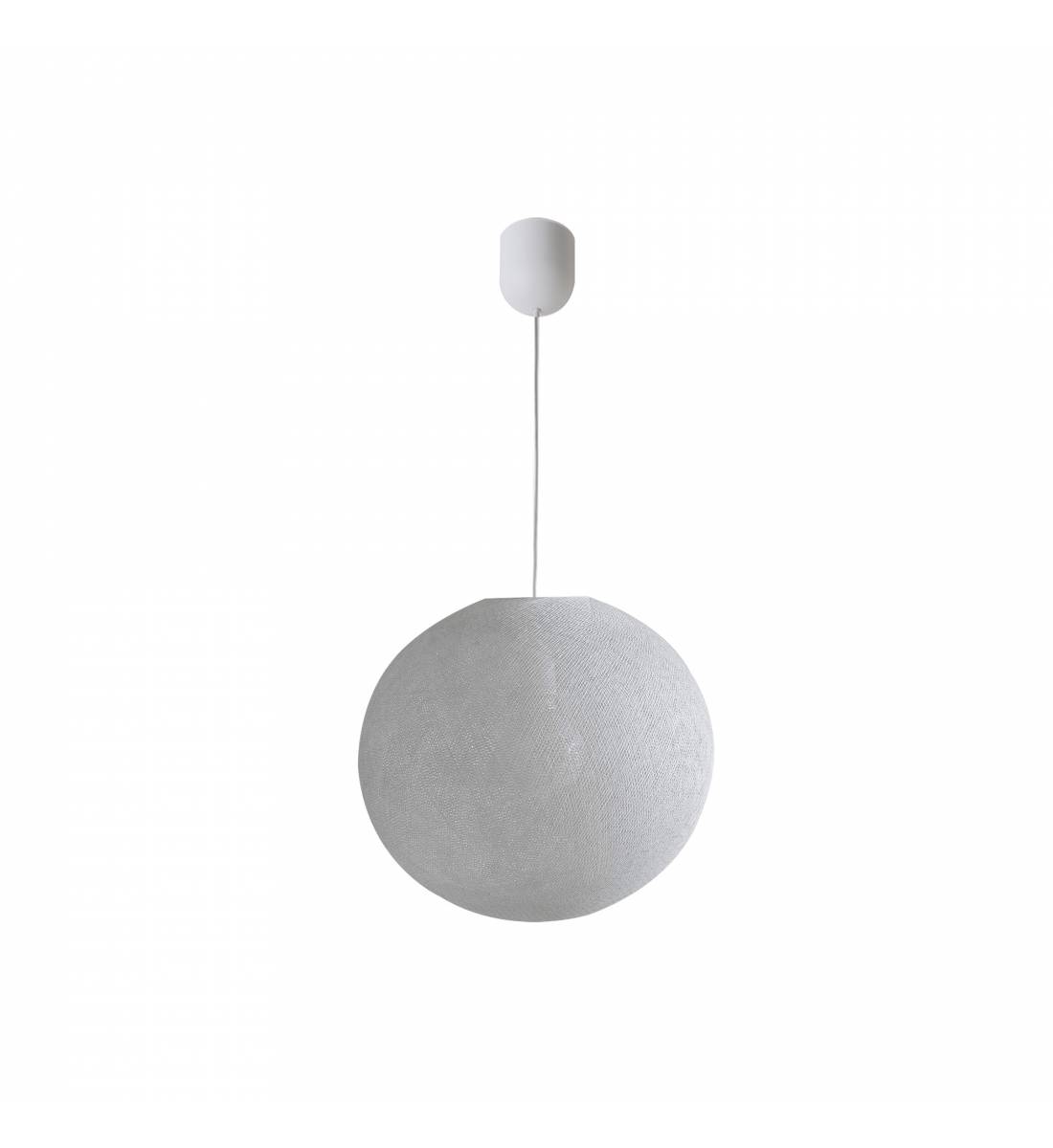 Globe Light Hanglamp ø36cm parelgrijs - Enkelvoudig ophangsysteem - La Case de Cousin Paul