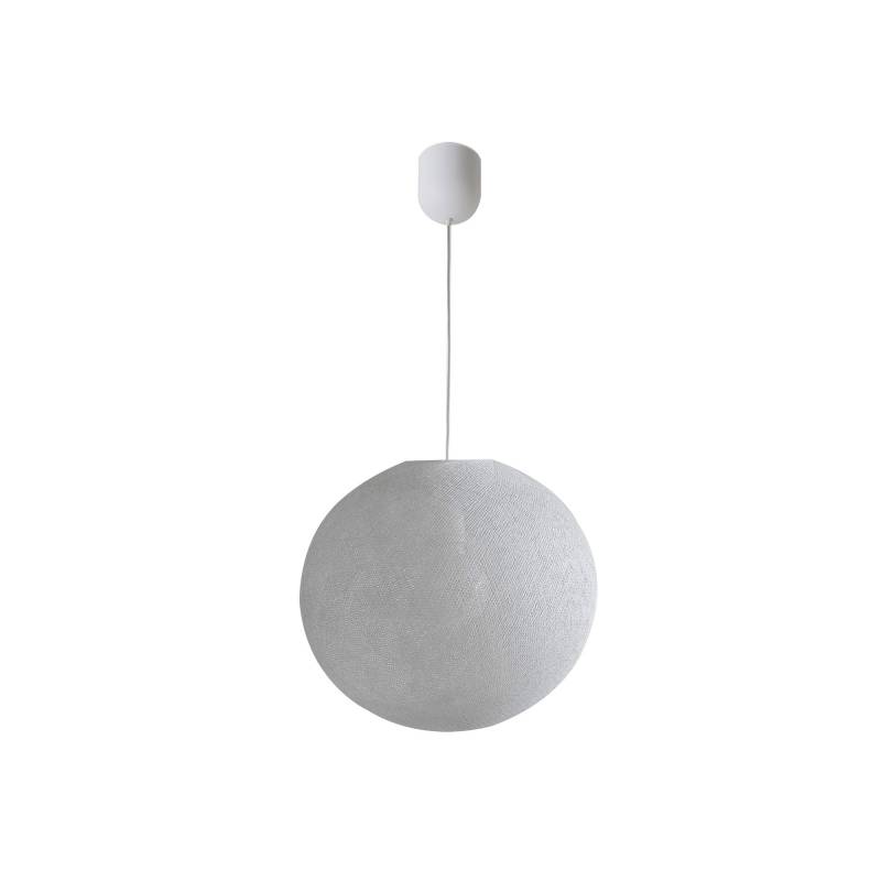 Globe Light Pendant ø36cm pearl grey - Single Pendant lamp - La Case de Cousin Paul