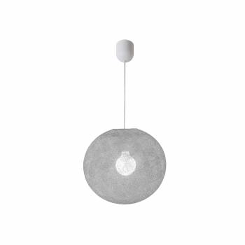 Globe Light Pendant ø36cm pearl grey - Single Pendant lamp - La Case de Cousin Paul