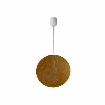 Suspension globe Light ø36cm tabac - Suspension simple - La Case de Cousin Paul