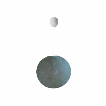 Globe Light Pendant ø36cm green grey - Single Pendant lamp - La Case de Cousin Paul