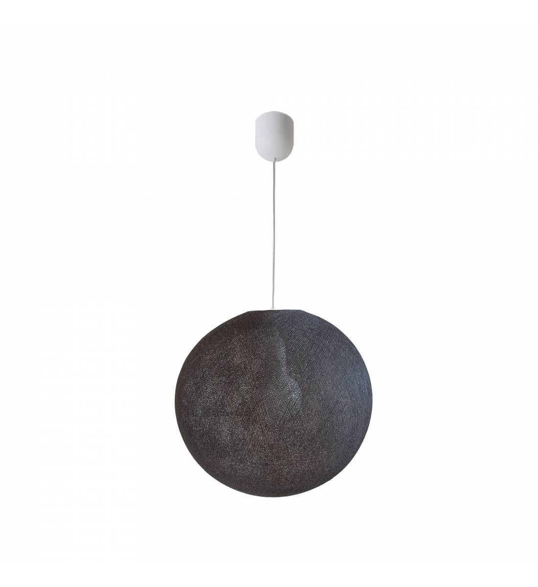 Globe Light Hanglamp ø42cm Antraciet - Enkelvoudig ophangsysteem - La Case de Cousin Paul