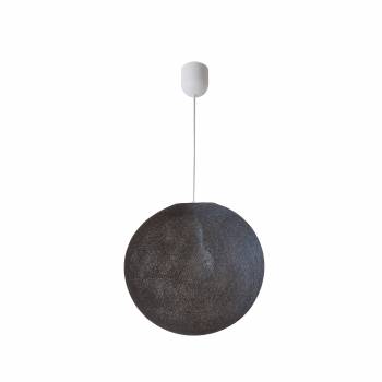 Globe Light Hanglamp ø42cm Antraciet - Enkelvoudig ophangsysteem - La Case de Cousin Paul