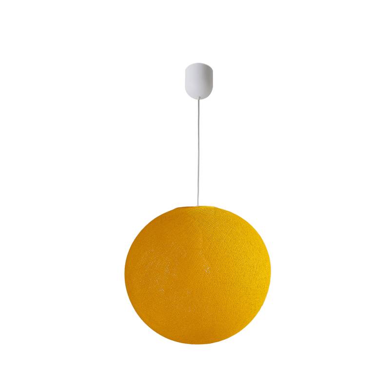 Globe Light Hanglamp ø42cm curry - Enkelvoudig ophangsysteem - La Case de Cousin Paul