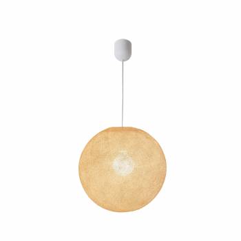 Globe Light Hanglamp ø42cm linnen - Enkelvoudig ophangsysteem - La Case de Cousin Paul