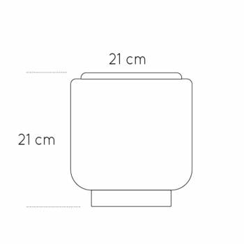 Grün Grau und Ekrü Tulipe magnetisch Tischlampe - Tischlampe - La Case de Cousin Paul