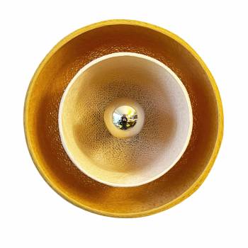 Tulip magnet wall light - camel and ecru - Wall light - La Case de Cousin Paul