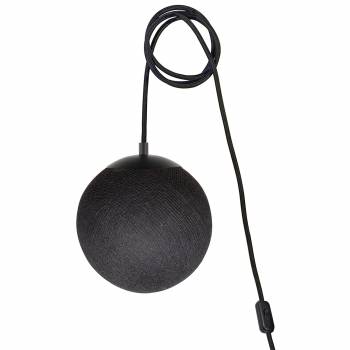 Mobile light APAPA - Anthracite - socket side switch - Apapa Pendant lamp - La Case de Cousin Paul