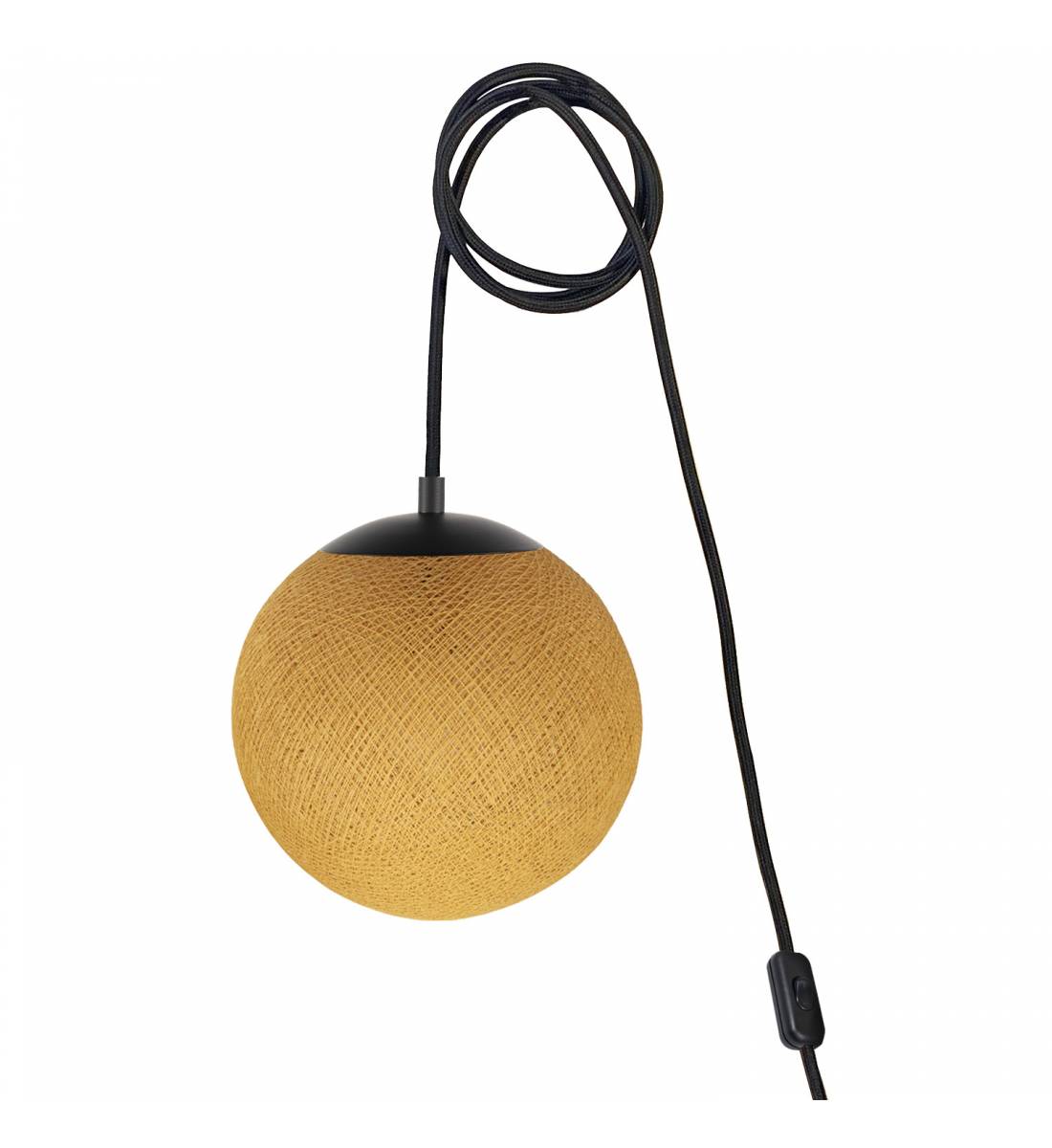 Mobile light APAPA - Camel - socket side switch - Apapa Pendant lamp - La Case de Cousin Paul