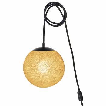 Mobile light APAPA - Camel - socket side switch - Apapa Pendant lamp - La Case de Cousin Paul