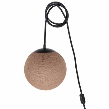 Mobile light APAPA - Nude - socket side switch - Apapa Pendant lamp - La Case de Cousin Paul